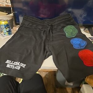 Billionaire Boys Club Shorts Mens XL Sweat Script Logo Graphic Fleece BBC
